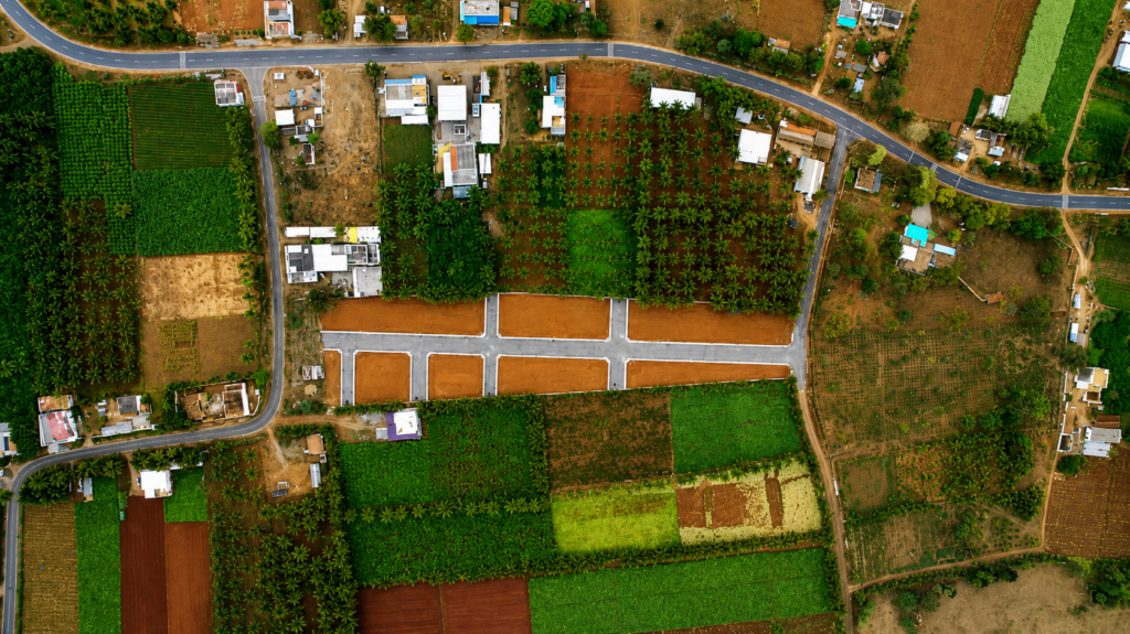 site top view