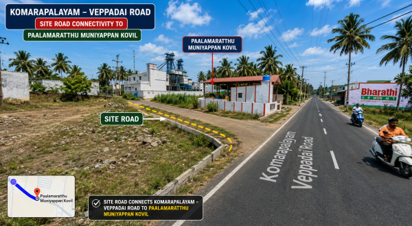1. site enerance road